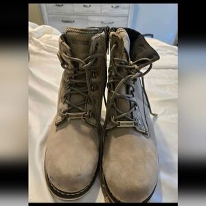 Harley-Davidson WOMEN's Taupe Leather Boots